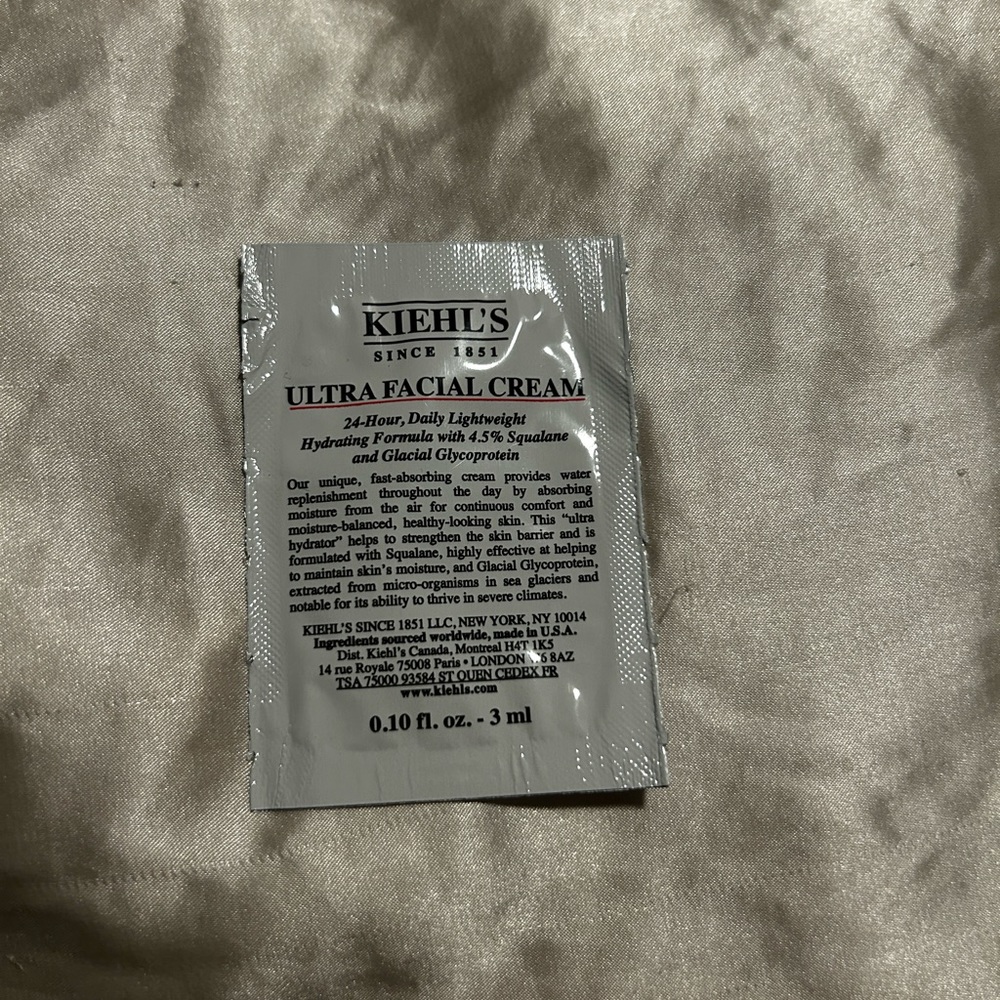 ✨5/$25✨ kiehl’s ultra facial cream